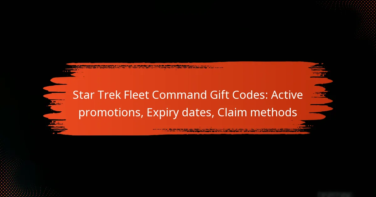 Star Trek Fleet Command Gift Codes: Active promotions, Expiry dates, Claim methods