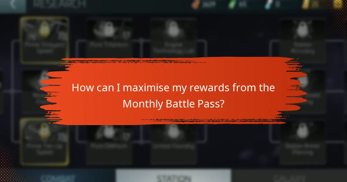 How do I claim rewards from the Monthly Battle Pass?