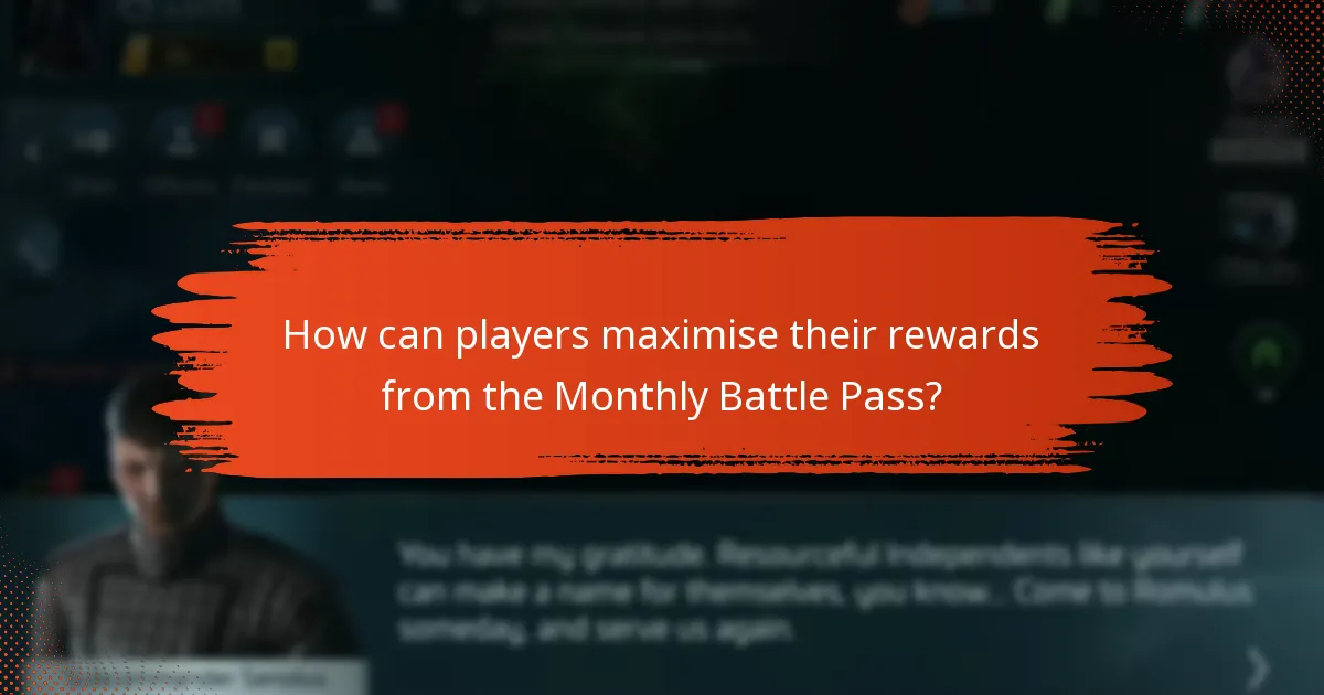 How do seasonal changes affect the Monthly Battle Pass rewards?