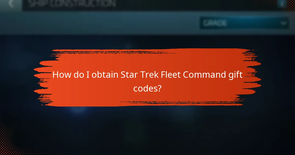 How do I redeem Star Trek Fleet Command gift codes?